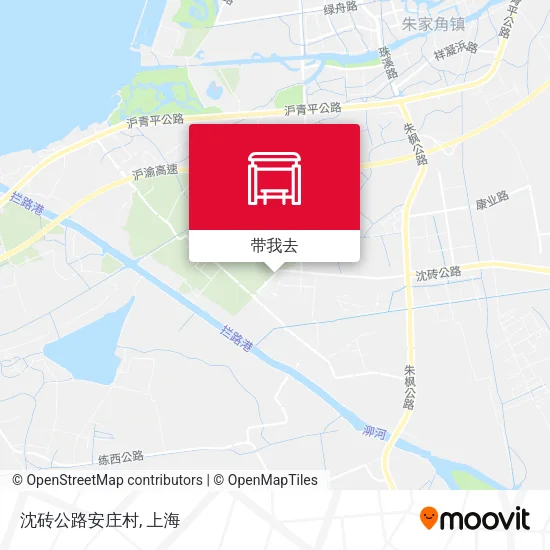 沈砖公路安庄村地图