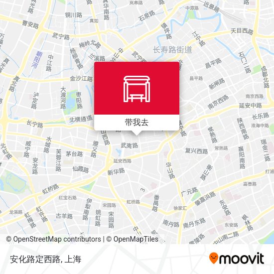 安化路定西路地图