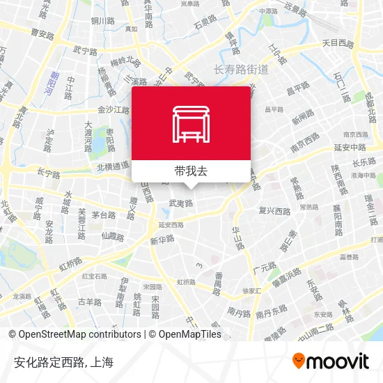 安化路定西路地图