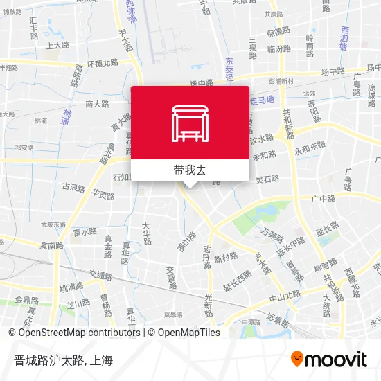 晋城路沪太路地图