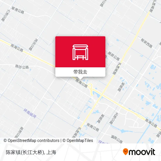 陈家镇(长江大桥)地图