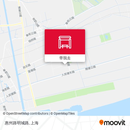 惠州路明城路地图