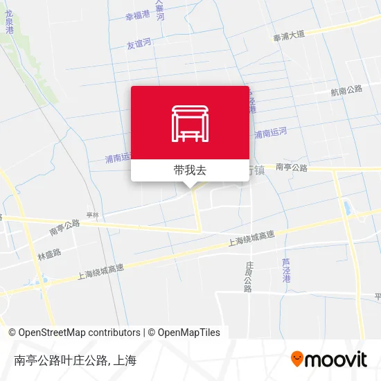 南亭公路叶庄公路地图