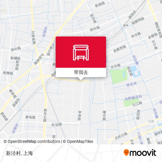新泾村地图
