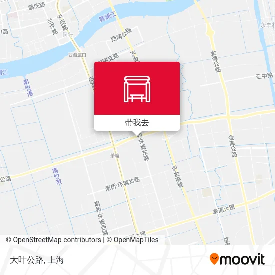 大叶公路地图
