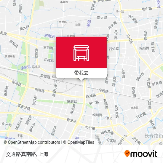 交通路真南路地图