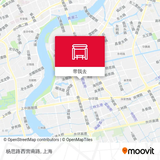 杨思路西营南路地图
