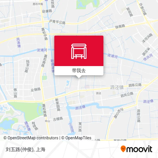 刘五路(仲俊)地图