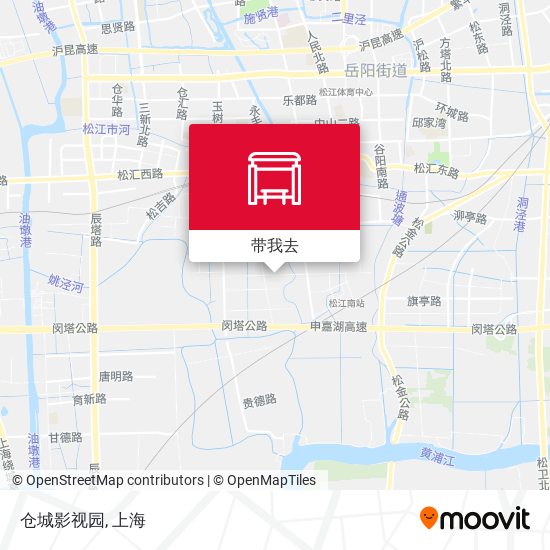 仓城影视园地图