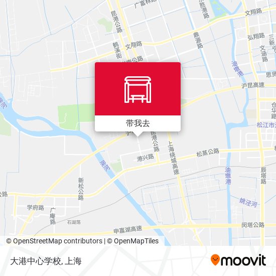 大港中心学校地图
