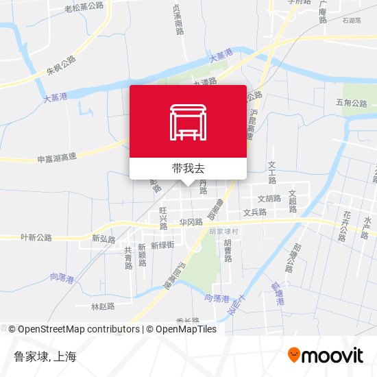 鲁家埭地图