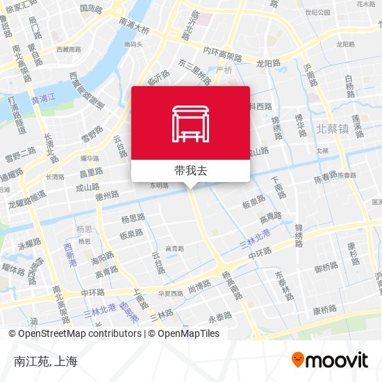 南江苑地图