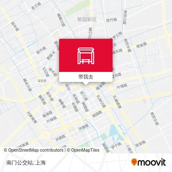 南门公交站地图