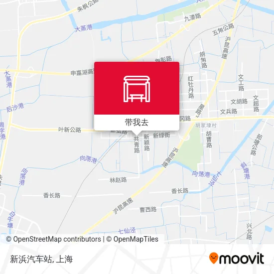 新浜汽车站地图