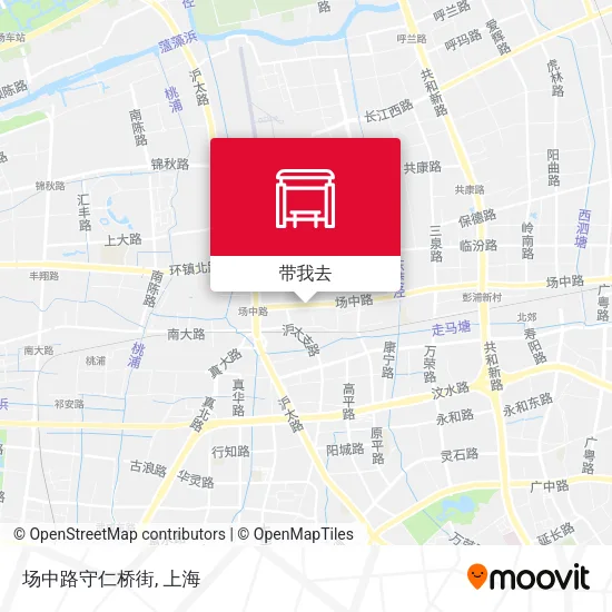 场中路守仁桥街地图