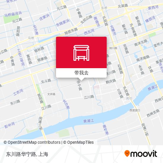 东川路华宁路地图