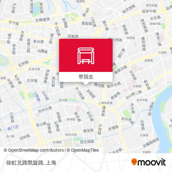 徐虹北路凯旋路地图