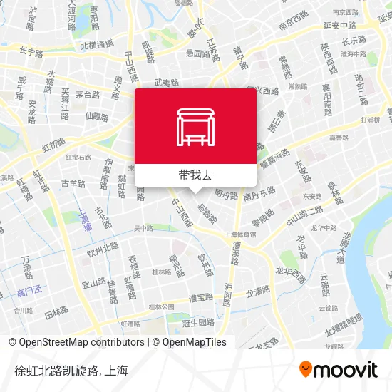 徐虹北路凯旋路地图
