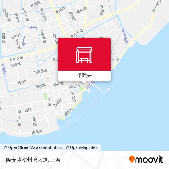 隆安路杭州湾大道地图