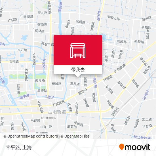 茸平路地图