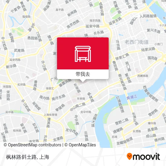 枫林路斜土路地图