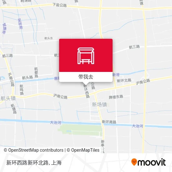 新环西路新环北路地图