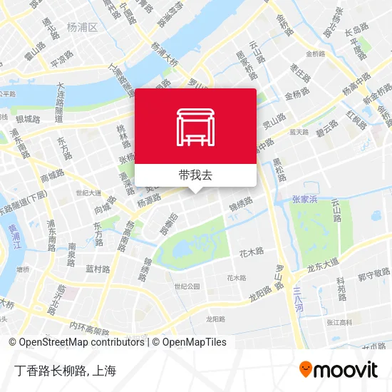 丁香路长柳路地图