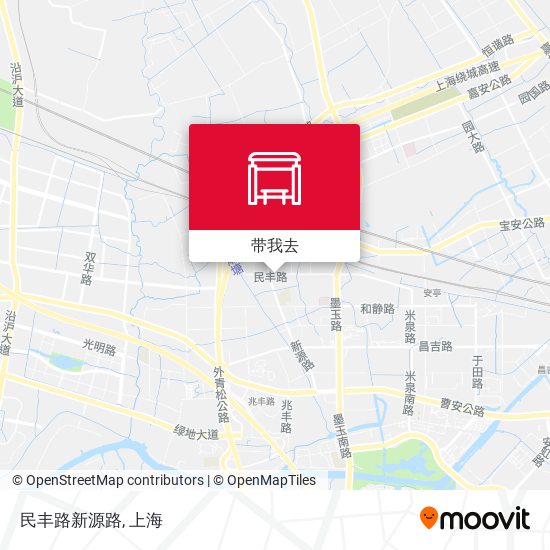 民丰路新源路地图