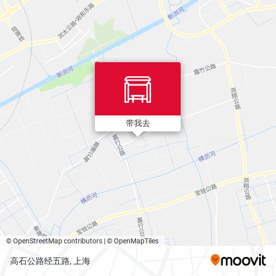 高石公路经五路地图
