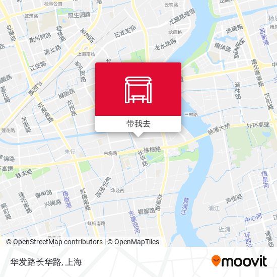 华发路长华路地图