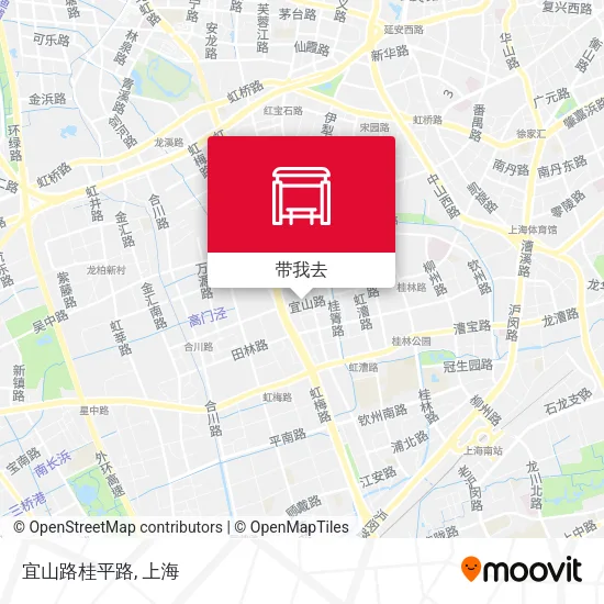 宜山路桂平路地图