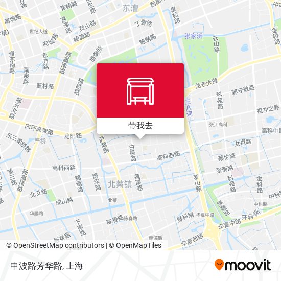 申波路芳华路地图