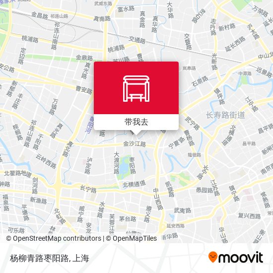 杨柳青路枣阳路地图