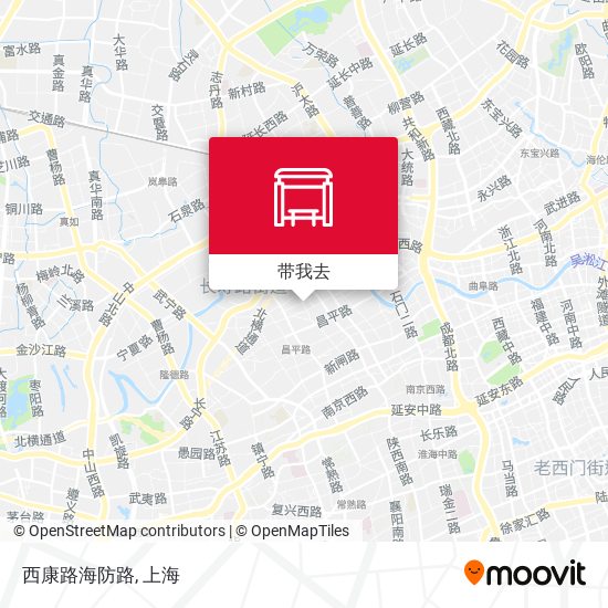 西康路海防路地图