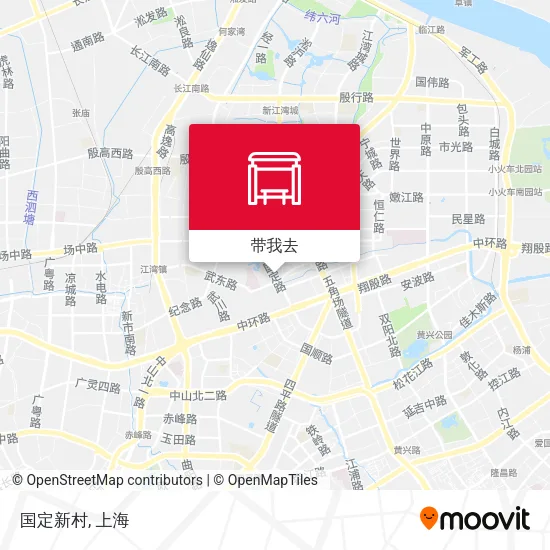 国定新村地图