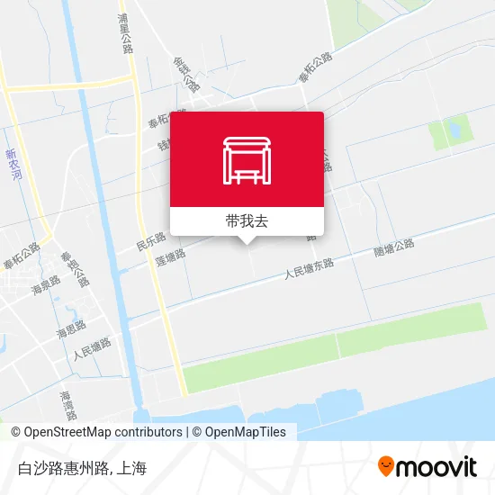 白沙路惠州路地图
