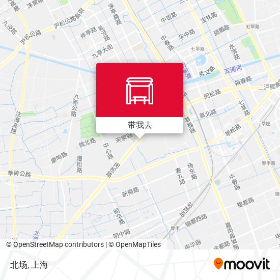 北场地图