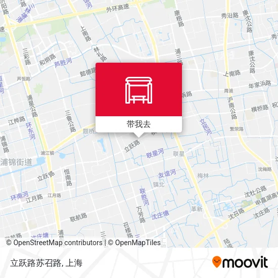 立跃路苏召路地图