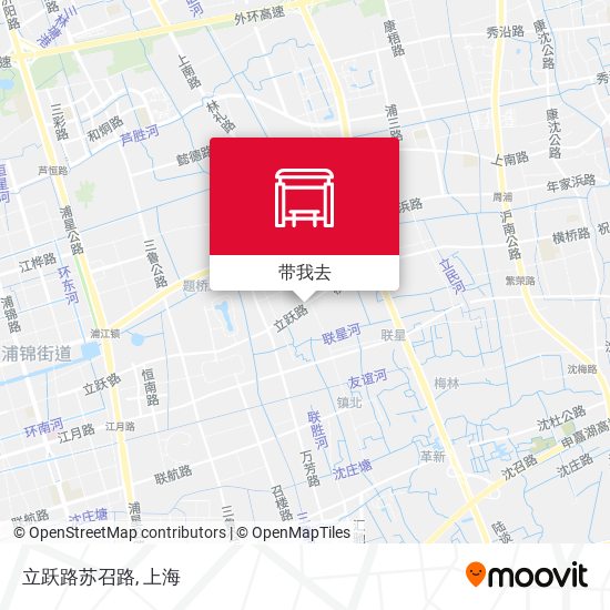 立跃路苏召路地图
