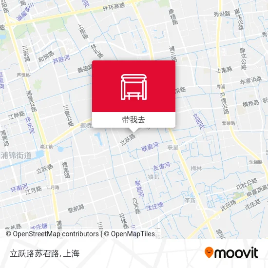 立跃路苏召路地图