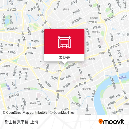 衡山路宛平路地图