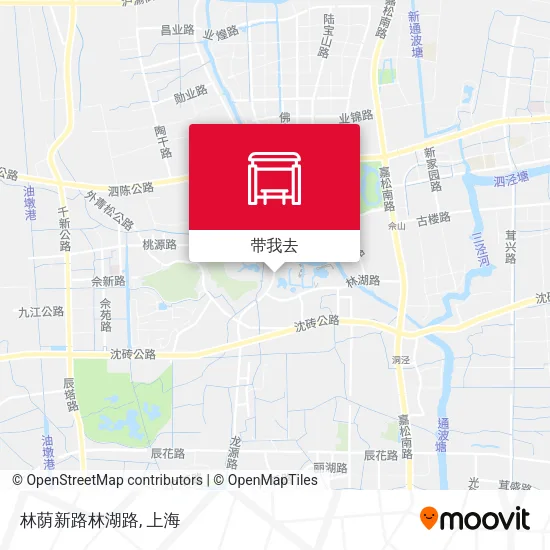 林荫新路林湖路地图