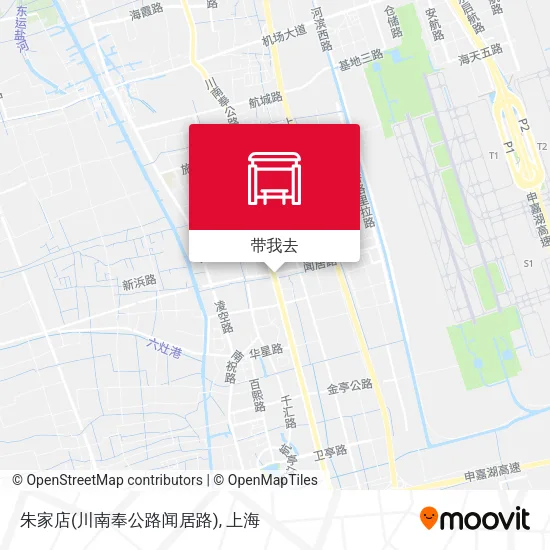 朱家店(川南奉公路闻居路)地图