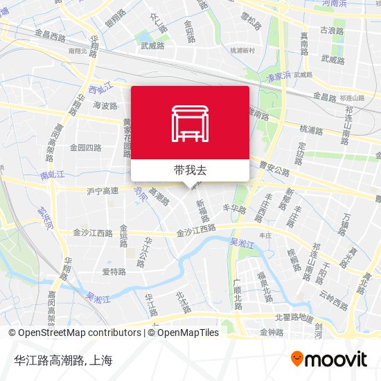 华江路高潮路地图