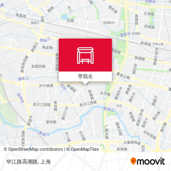 华江路高潮路地图
