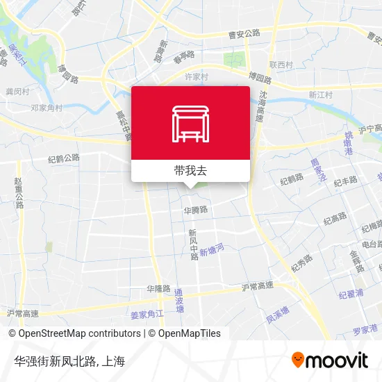 华强街新凤北路地图
