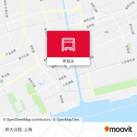 师大分院地图