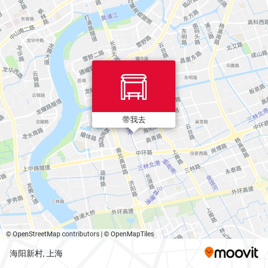 海阳新村地图