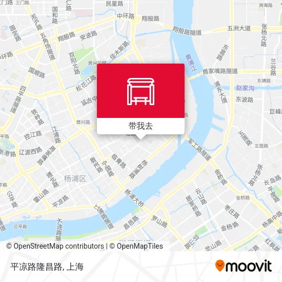 平凉路隆昌路地图