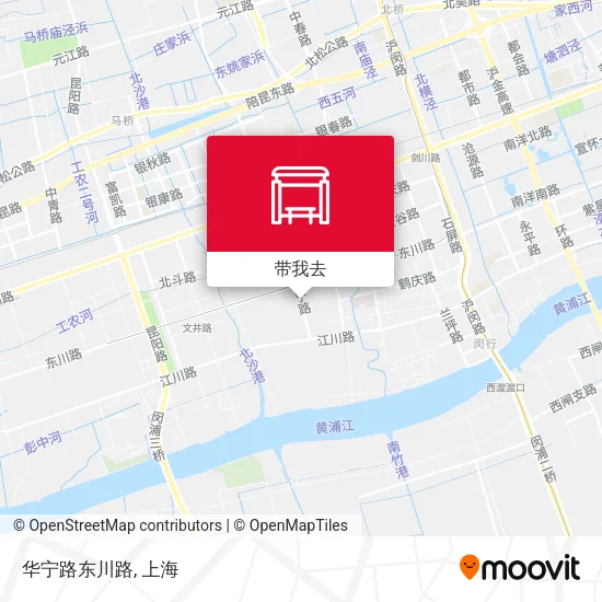 华宁路东川路地图